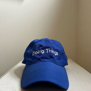 Outdoor Voices “Doing Things” Royal Blue Baseball Hat